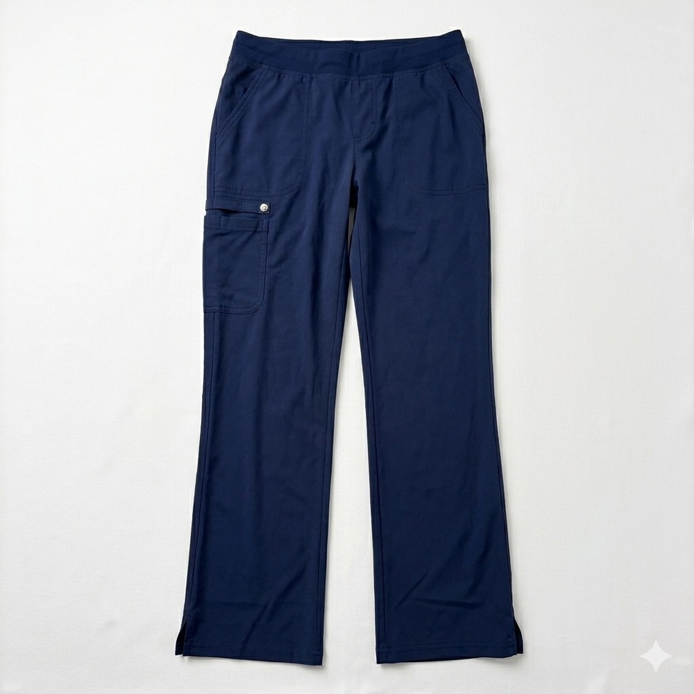 Elle Simply Polished Women's Mid Rise Straight Leg size Small
Cargo Scrub Pants